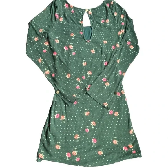 Free People Celia Long Sleeve Body-con Mini Dress